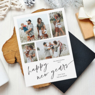 Script de collage photo simple Magnet Bonne Année