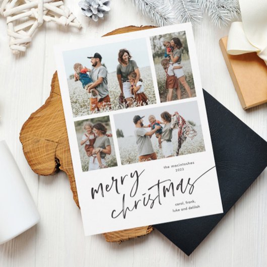 Script de collage photo simple Magnet Joyeux Noël