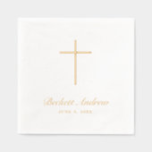 Script de croix or simple (Recto)