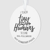 Script de directeur de chœur personnalisé Noël (devant)