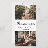 Script de Merci photo Décontracté de deuxième cycl (Devant)