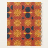 Script de monogramme Boho Celestial Sun Moon (Dos)