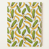 Script de monogramme de feuille de banane tropical (Dos)