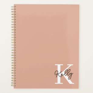 Script de monogramme rose vierge moderne