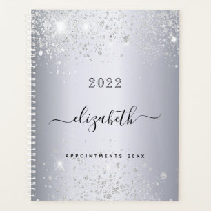 Script de nom monogramme de parties scintillant ar