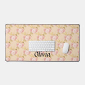 Script de nom personnalisé de fleur d'or rose (Clavier et souris)