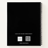 Script de photo noir blanc journal personnel (Dos)