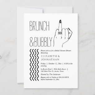 Script De Texte Minimal Brunch Et Invitation Bubbl