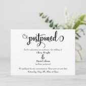 Script de torsion Reporté Faire-part Mariage (Debout devant)