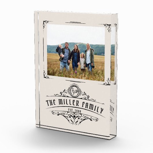  script decoratief grensmonogram fotoblokken (Rechts)