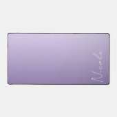 Script d'écriture manuscrite à dégradé violet pers (Recto)