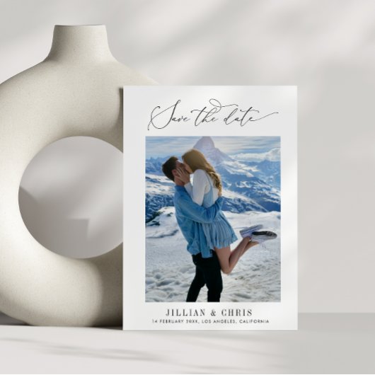 script design photo moderne enregistrer la carte d