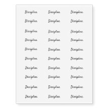 Script "Discipline"