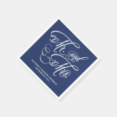 Script du jardin | Serviettes en papier personnali (Coin)