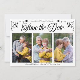  script dubbelzijdige fotosjabloon save the date