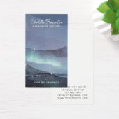 Script Earring Blue Mountains Bijoux Carte d'affic (Bureau)