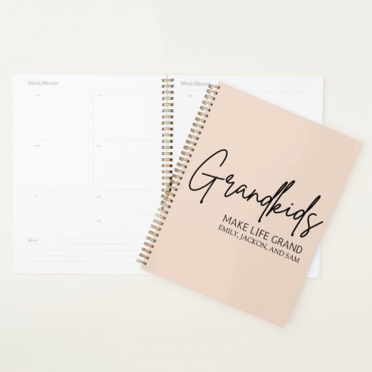 Script écrit à la main Les petits-enfants font la (Devant avec enveloppe)