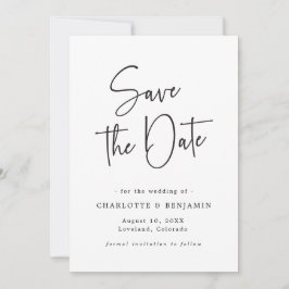 Script Eenvoudig Save the Date