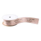 Script Elegant Bedankt Roos Gold Custom Lint (Spoel)