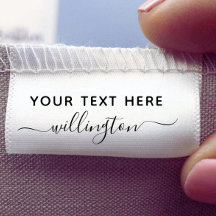Script Elegant Dank u Zwart Wit Custom