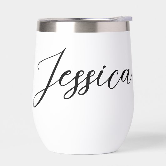 Script élégant moderne Nom personnalisé (Gauche)