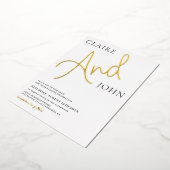 Script en bruiloft uitnodiging (Gedraaid)