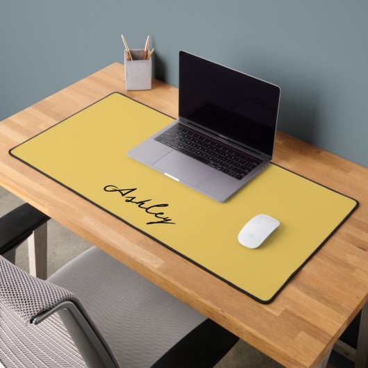 Script en or clair personnalisé (Bureau 2)