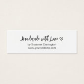 Script fait main avec amour. Balise Mini Hang Pers (Devant)