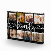 Script familial moderne Collage Chic 8 Bloc photo (Droite)
