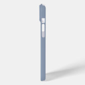 Script Familie Foto Stofblauw Case-Mate iPhone Case (Achterkant / Links)