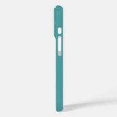 Script Familie Foto Teal Case-Mate iPhone Case (Achterkant / Links)