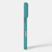 Script Familie Foto Teal Case-Mate iPhone Case (Achterkant / Rechts)