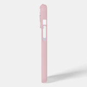 Script Family Photo Blush Roze Case-Mate iPhone Case (Achterkant / Links)