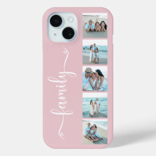 Script Family Photo Blush Roze