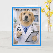 Script Feel Better Get Well Card  PA-1 Kaart (Gele Bloem)