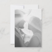 Script Flourds Orchidée Photo Mariage Merci (Dos)