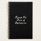 script font_Change the Face of Depression Planner (Voorkant)