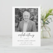 Script Funeral Memorial Order of Service goedkoop Programma (Staand voorkant)
