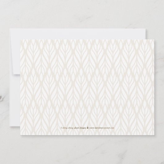 Script Funky Moderne Enregistrer La Carte Date (Dos)