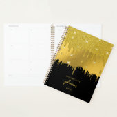 Script Gold Foil & Gold Parties scintillant Driver (Devant avec enveloppe)