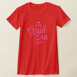 Script Grad Era Custom Jaar Afstudeer Shirt