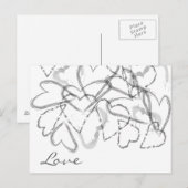 Script Hearts Briefkaart (Voorkant / Achterkant)