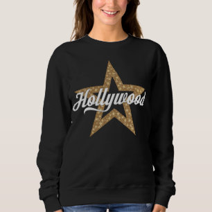Script Hollywood avec Sweatshirt Star (Type Blanc)
