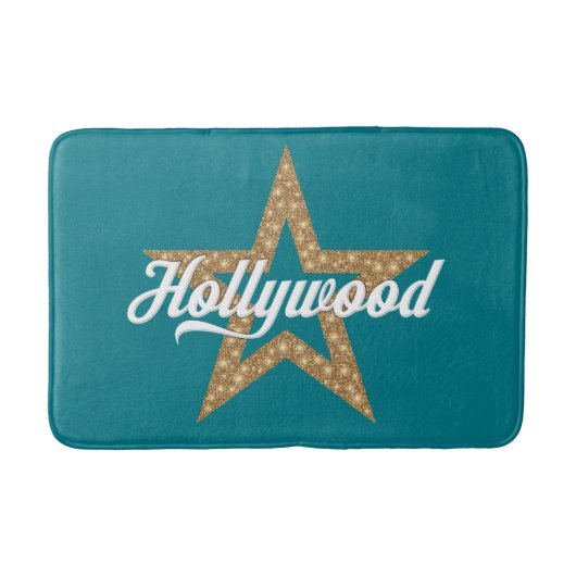 Script Hollywood Avec Tapis De Bain Étoile (Type B (Devant)