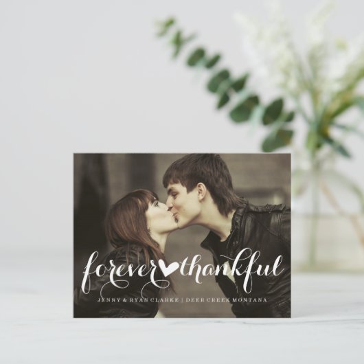 SCRIPT JAMAIS RECONNU | CARTE POST MARIAGE (Debout devant)