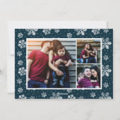 Script Joyeux jours fériés Carte photo (Dos)