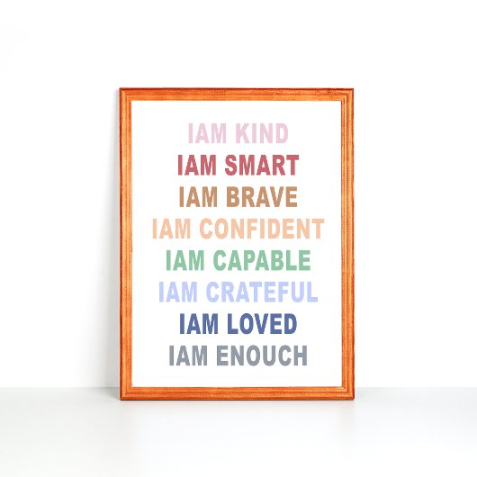 Script Lettering Quote Art Poster