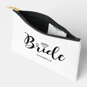 Script Letters "Bride" gepersonaliseerd Etui