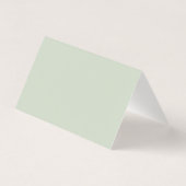 Script Logo moderne Carte de remerciements d'entre (Back)