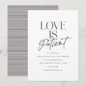 Script Love Huwelijk Uitgesteld Nieuwe Datum Aankondiging (Voorkant / Achterkant)